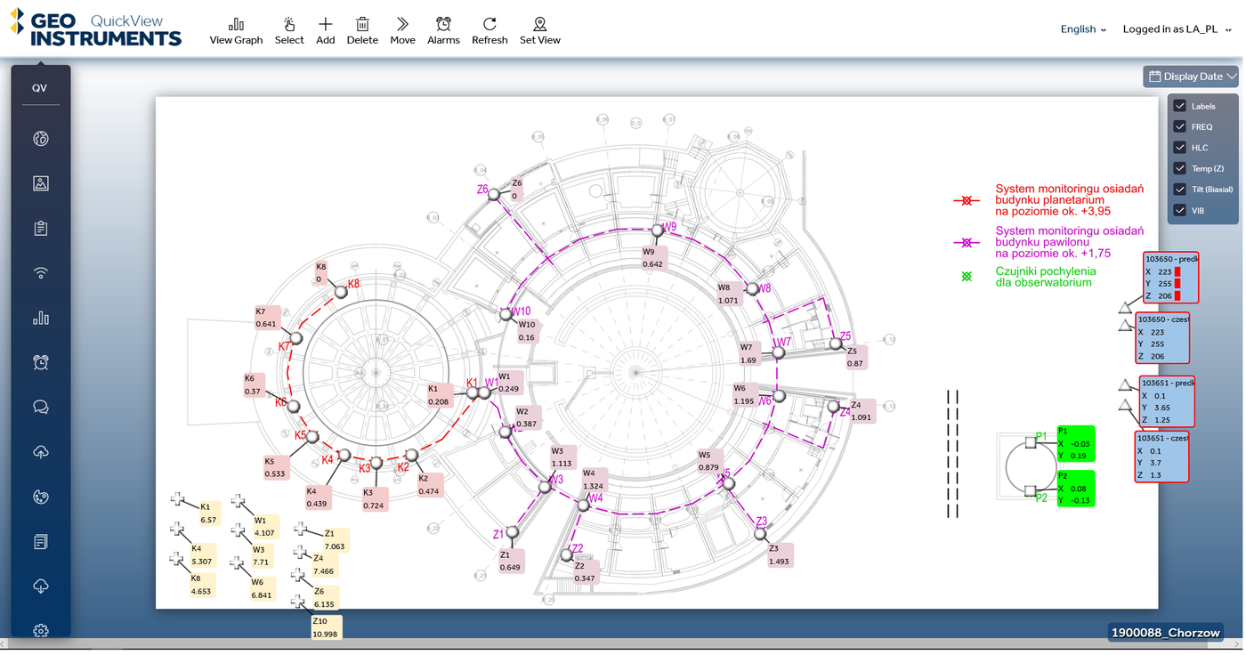 Construction monitoring Planetarium 3